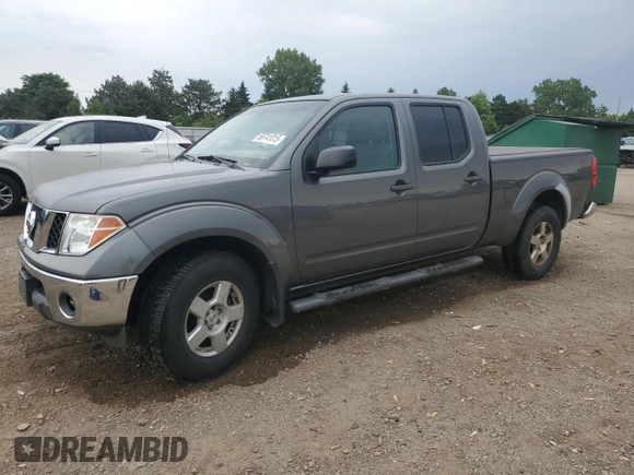 2008 Nissan Frontier LE with VIN 1N6AD09W28C407454, listed as a Copart auction lot 58741015 with 74,548 mi miles and Salvage title. Bid and sale history available at DreamBid. Image 1.