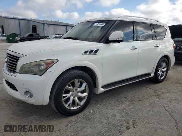 2014 Infiniti QX80 with VIN JN8AZ2NC1E9350768, listed as a Copart auction lot 71789434 with 203,499 mi miles and Clean Title. Bid and sale history available at carsss.com. Image 1.