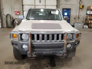 2007 Hummer H3 SUV with VIN 5GTDN13E778137599, listed as a Copart auction lot 76863904 with 210,810 mi miles and Salvage Title. Bid and sale history available at DreamBid. Image 5.