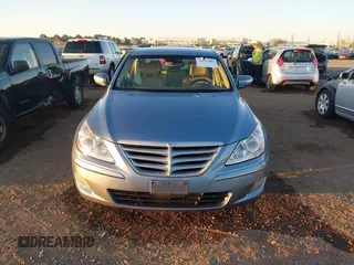 2009 Hyundai Genesis with VIN KMHGC46E19U043618, listed as a IAAI auction lot 41675082 with 108,568 mi miles and . Bid and sale history available at DreamBid. Image 12.
