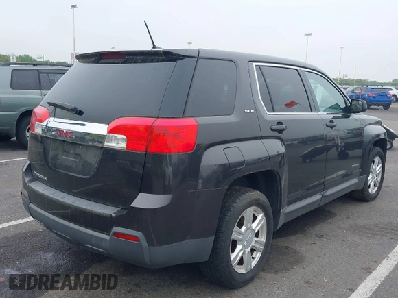 2014 GMC Terrain SLE with VIN 2GKALMEK5E6194461, listed as a IAAI auction lot 42196136 with 128,686 mi miles. Bid and sale history available at carsss.com. Image 4.