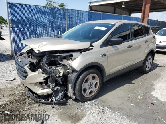 2017 Ford Escape S z VIN 1FMCU0F74HUA19804, wystawiony jako Copart lot #60260425 z przebiegiem 105 587 mil mil oraz Szkoda całkowita • Salvage title. Historia ofert i sprzedaży dostępna na DreamBid. Obrazek 1.
