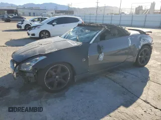 2005 Nissan 350Z Touring with VIN JN1AZ36A45M754565, listed as a Copart auction lot 49538545 with 145,486 mi miles and Salvage Title. Bid and sale history available at carsss.com. Image 1.