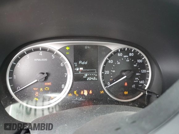 2024 Nissan Kicks S with VIN 3N1CP5BV6RL584440, listed as a Copart auction lot 47083115 with 2,042 mi miles and Salvage Title. Bid and sale history available at DreamBid. Image 9.