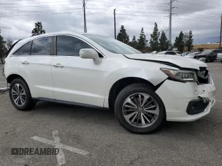 2017 Acura RDX Advance with VIN 5J8TB3H76HL006522, listed as a Copart auction lot 50942425 with 85,632 mi miles and Salvage title. Bid and sale history available at DreamBid. Image 4.