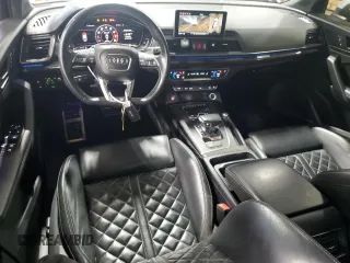 2018 Audi SQ5 Prestige with VIN WA1C4AFY2J2205145, listed as a Copart auction lot 62276795 with 125,150 mi miles and Salvage title. Bid and sale history available at DreamBid. Image 8.
