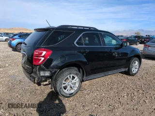 2016 Chevrolet Equinox LT with VIN 2GNFLFEK8G6112259, listed as a Copart auction lot 80082184 with 76,463 mi miles and Salvage Title. Bid and sale history available at carsss.com. Image 3.