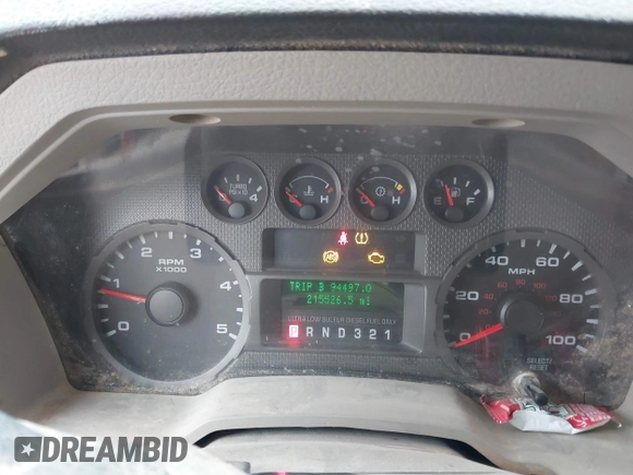 2008 Ford F-250 with VIN 1FTSF20R08EE40803, listed as a IAAI auction lot 41306261 with 215,526 mi miles and . Bid and sale history available at DreamBid. Image 7.