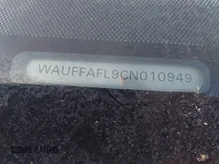 2012 Audi A4 Premium Plus with VIN WAUFFAFL9CN010949, listed as a IAAI auction lot 41664384 with 149,321 mi miles and . Bid and sale history available at DreamBid. Image 9.