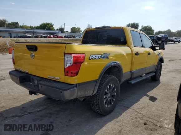 2016 Nissan Titan XD S with VIN 1N6AA1F4XGN507919, listed as a Copart auction lot 71314104 with 146,509 mi miles and Salvage Title. Bid and sale history available at carsss.com. Image 3.