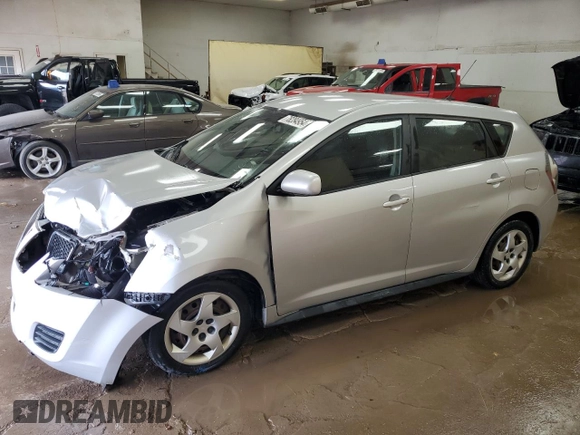 2009 Pontiac Vibe w/1SA with VIN 5Y2SP67859Z472948, listed as a Copart auction lot 78284954 with 139,672 mi miles and Clean Title. Bid and sale history available at carsss.com. Image 1.
