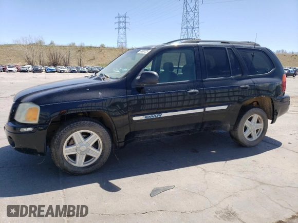 2002 GMC Envoy SLT with VIN 1GKDT13S522199652, listed as a Copart auction lot 53000125 with 180,826 mi miles and Clean Title. Bid and sale history available at carsss.com. Image 1.