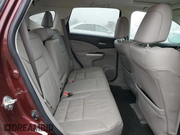 2014 Honda CR-V EX-L with VIN 5J6RM4H78EL076036, listed as a Copart auction lot 50633125 with 114,697 mi miles and Salvage Title. Bid and sale history available at carsss.com. Image 12.