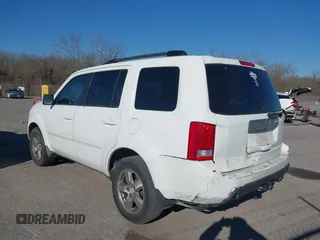 2011 Honda Pilot EX-L with VIN 5FNYF3H71BB002851, listed as a IAAI auction lot 41514961 with 150,154 mi miles and . Bid and sale history available at DreamBid. Image 3.