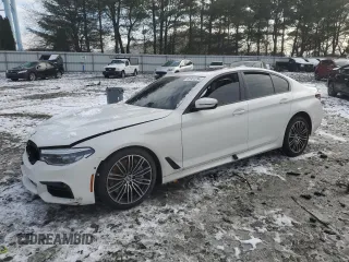 2020 BMW 5 Series 540i xDrive with VIN WBAJS3C00LCE47958, listed as a Copart auction lot 85952394 with 51,849 mi miles and Salvage title. Bid and sale history available at DreamBid. Image 1.