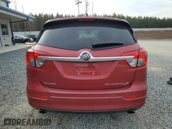 2016 Buick Envision Premium II with VIN LRBFXFSX6GD189502, listed as a Copart auction lot 43613015 with 52,425 mi miles and Salvage Title. Bid and sale history available at carsss.com. Image 6.