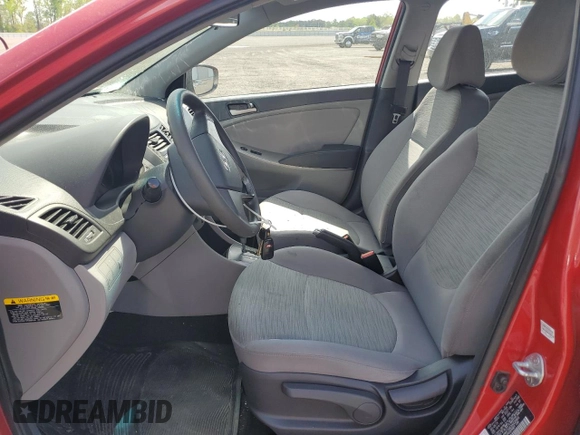 2017 Hyundai Accent Value Edition with VIN KMHCT4AE3HU220903, listed as a Copart auction lot 53548145 with 85,131 mi miles and Salvage Title. Bid and sale history available at DreamBid. Image 7.