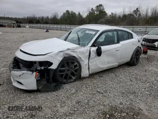 2022 Dodge Charger SXT with VIN 2C3CDXBG7NH202121, listed as a Copart auction lot 48325135 with 65,821 mi miles and Salvage Title. Bid and sale history available at DreamBid. Image 1.