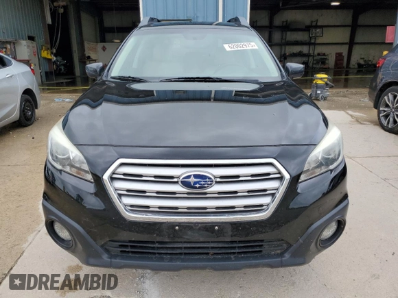 2015 Subaru Outback Premium with VIN 4S4BSBCC8F3361757, listed as a Copart auction lot 62002975 with 112,006 mi miles and Salvage title. Bid and sale history available at DreamBid. Image 5.