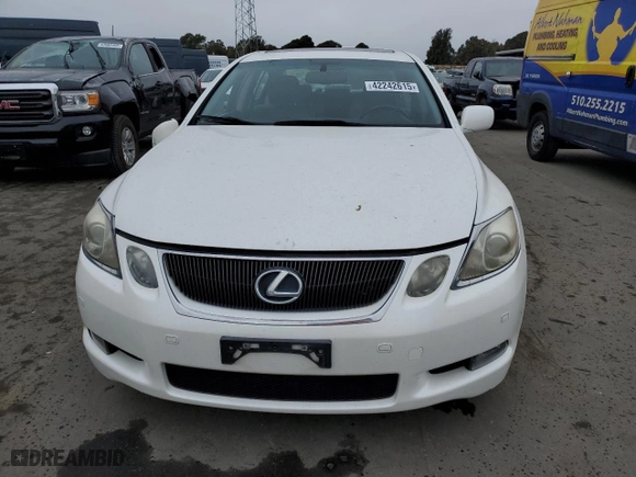 2006 Lexus GS 430 with VIN JTHBN96S965002024, listed as a Copart auction lot 42242615 with 168,711 mi miles and Salvage Title. Bid and sale history available at carsss.com. Image 5.