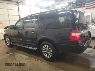 2017 Ford Expedition Max XLT with VIN 1FMJK1JT5HEA74523, listed as a Copart auction lot 57593415 with 116,427 mi miles and Salvage title. Bid and sale history available at DreamBid. Image 2.
