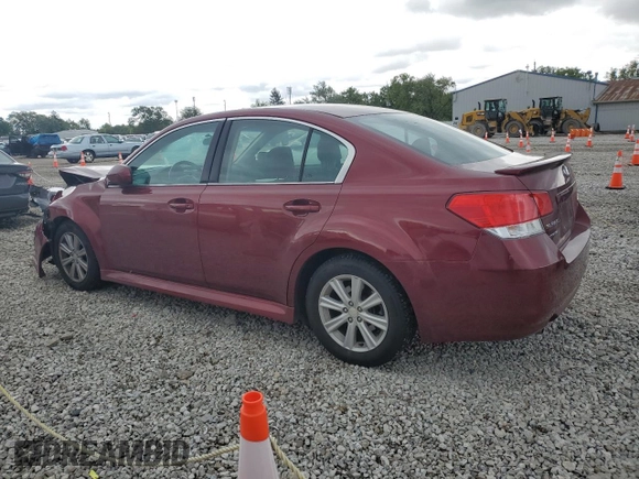 2012 Subaru Legacy Premium with VIN 4S3BMCB6XC3004415, listed as a Copart auction lot 57579405 with 115,933 mi miles and Salvage title. Bid and sale history available at DreamBid. Image 2.