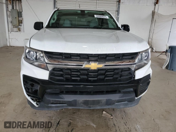 2022 Chevrolet Colorado 2WD Work Truck z VIN 1GCHSBEA2N1255924, wystawiony jako Copart lot #50080825 z przebiegiem 55 117 mil mil oraz Szkoda całkowita • Salvage title. Historia ofert i sprzedaży dostępna na DreamBid. Obrazek 5.
