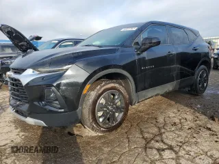 2021 Chevrolet Blazer LT with VIN 3GNKBBRAXMS580700, listed as a Copart auction lot 55446525 with 64,737 mi miles and Clean title. Bid and sale history available at DreamBid. Image 1.