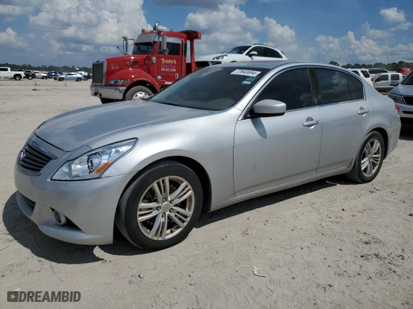 2011 Infiniti G25 Sedan Journey with VIN JN1DV6AP7BM830426, listed as a Copart auction lot 72840694 with 173,955 mi miles and Clean Title. Bid and sale history available at carsss.com. Image 1.