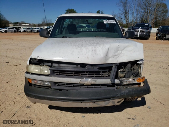2002 Chevrolet Silverado 1500 with VIN 1GCEC14W62Z156043, listed as a Copart auction lot 49470355 with 300,960 mi miles and Salvage Title. Bid and sale history available at carsss.com. Image 5.
