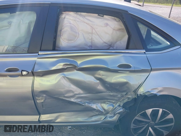 2024 Volkswagen Jetta S with VIN 3VW5M7BU1RM091919, listed as a IAAI auction lot 42691466 with 25,101 mi miles and . Bid and sale history available at DreamBid. Image 6.