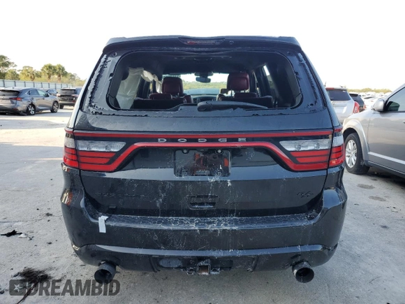 2019 Dodge Durango R/T with VIN 1C4SDHCT9KC604827, listed as a Copart auction lot 53370365 with 125,528 mi miles and Non repairable. Bid and sale history available at DreamBid. Image 6.
