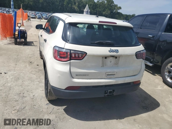 2018 Jeep Compass Sport with VIN 3C4NJCAB1JT193185, listed as a Copart auction lot 64463715 with 148,872 mi miles and Salvage title. Bid and sale history available at DreamBid. Image 6.
