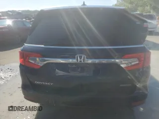 2019 Honda Odyssey Touring with VIN 5FNRL6H80KB100678, listed as a Copart auction lot 58155715 with Not provided miles and Salvage title. Bid and sale history available at DreamBid. Image 6.