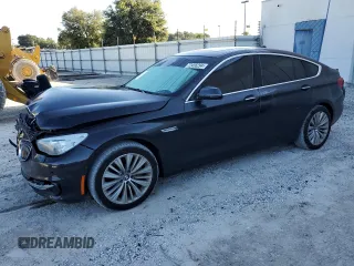 2016 BMW 5 Series GT 535i with VIN WBA5M2C5XGG498901, listed as a Copart auction lot 72456294 with 127,050 mi miles and Salvage Title. Bid and sale history available at carsss.com. Image 1.