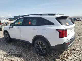 2021 Kia Sorento SX Prestige X-Line with VIN 5XYRKDLF0MG011816, listed as a Copart auction lot 52549105 with 92,023 mi miles and Salvage Title. Bid and sale history available at carsss.com. Image 2.