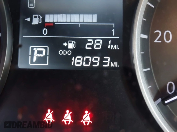 2024 Nissan Versa S with VIN 3N1CN8DVXRL836078, listed as a IAAI auction lot 41775680 with 18,093 mi miles and . Bid and sale history available at DreamBid. Image 15.