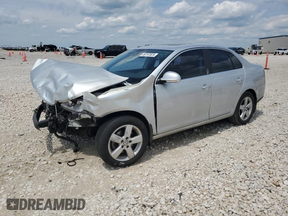 2008 Volkswagen Jetta SE with VIN 3VWRM71K48M144404, listed as a Copart auction lot 56197825 with 135,012 mi miles and Salvage title. Bid and sale history available at DreamBid. Image 1.