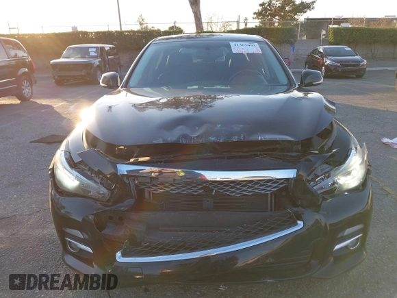 2015 Infiniti Q50 Premium z VIN JN1BV7AP5FM346323, wystawiony jako IAAI lot #41305093 z przebiegiem 112 556 mil mil oraz . Historia ofert i sprzedaży dostępna na DreamBid. Obrazek 12.