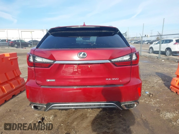 2016 Lexus RX 350 with VIN 2T2BZMCA5GC018063, listed as a IAAI auction lot 41850189 with 122,120 mi miles and . Bid and sale history available at DreamBid. Image 16.