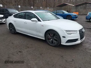 2017 Audi A7 Premium Plus with VIN WAUW2AFC0HN085266, listed as a IAAI auction lot 41461035 with 135,459 mi miles. Bid and sale history available at carsss.com. Image 1.