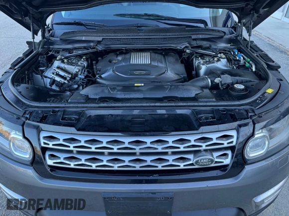 2016 Land Rover Range Rover Sport V6 Diesel HSE with VIN SALWR2KF8GA630584, listed as a Copart auction lot 55343635 with 160,647 mi miles and Clean Title. Bid and sale history available at carsss.com. Image 7.