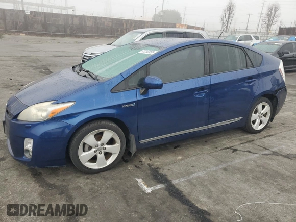 2010 Toyota Prius II with VIN JTDKN3DU2A0221884, listed as a Copart auction lot 47208995 with 138,287 mi miles and Salvage Title. Bid and sale history available at carsss.com. Image 1.