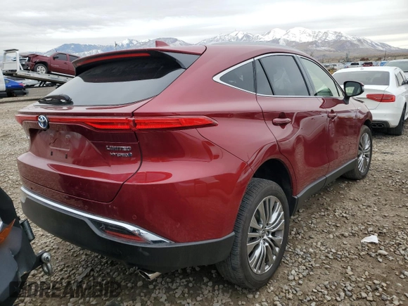 2021 Toyota Venza LE with VIN JTEAAAAH3MJ080613, listed as a Copart auction lot 66125502 with 8,154 mi miles. Bid and sale history available at carsss.com. Image 4.