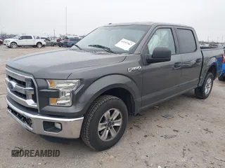 2016 Ford F-150 XL with VIN 1FTEW1CF3GKE97697, listed as a IAAI auction lot 41597967 with 205,425 mi miles and . Bid and sale history available at DreamBid. Image 2.