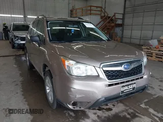 2015 Subaru Forester 2.5i with VIN JF2SJABC6FH816130, listed as a IAAI auction lot 42581583 with 108,478 mi miles and . Bid and sale history available at DreamBid. Image 1.