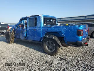 2021 Jeep Gladiator Rubicon z VIN 1C6JJTBGXML551111, wystawiony jako Copart lot #52538935 z przebiegiem Nie podano mil oraz Szkoda całkowita • Salvage title. Historia ofert i sprzedaży dostępna na DreamBid. Obrazek 2.