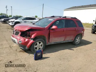 2006 Pontiac Torrent z VIN 2CKDL63F766148196, wystawiony jako Copart lot #59133125 z przebiegiem 221 078 mil mil oraz Czysty tytuł • Clean title. Historia ofert i sprzedaży dostępna na DreamBid. Obrazek 1.