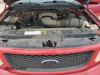 2002 Ford F-150 XL with VIN 2FTRX08L02CA02800, listed as a Copart auction lot 56494315 with 350,842 mi miles and Salvage title. Bid and sale history available at DreamBid. Image 11.