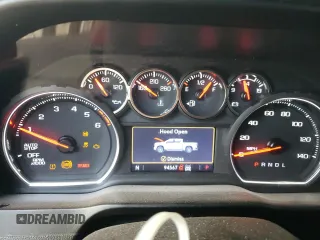 2021 Chevrolet Silverado 1500 LT with VIN 3GCUYDET2MG232430, listed as a Copart auction lot 74535514 with 94,567 mi miles and Salvage Title. Bid and sale history available at carsss.com. Image 9.